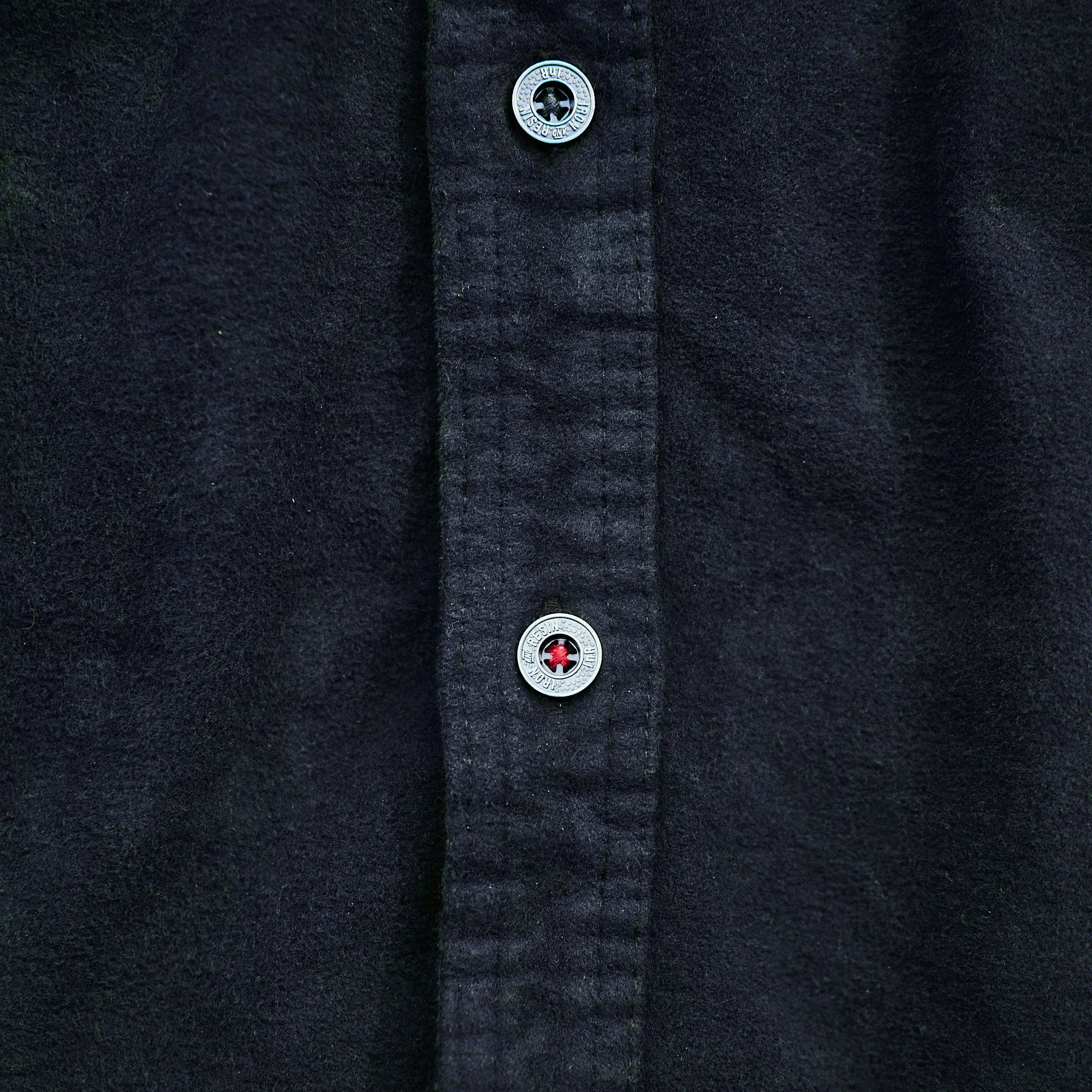 Iron & Resin - Journeyman Moleskin Shirt - Navy Blue