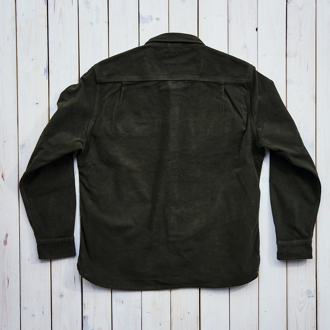 Iron & Resin - Journeyman Moleskin Shirt - Green