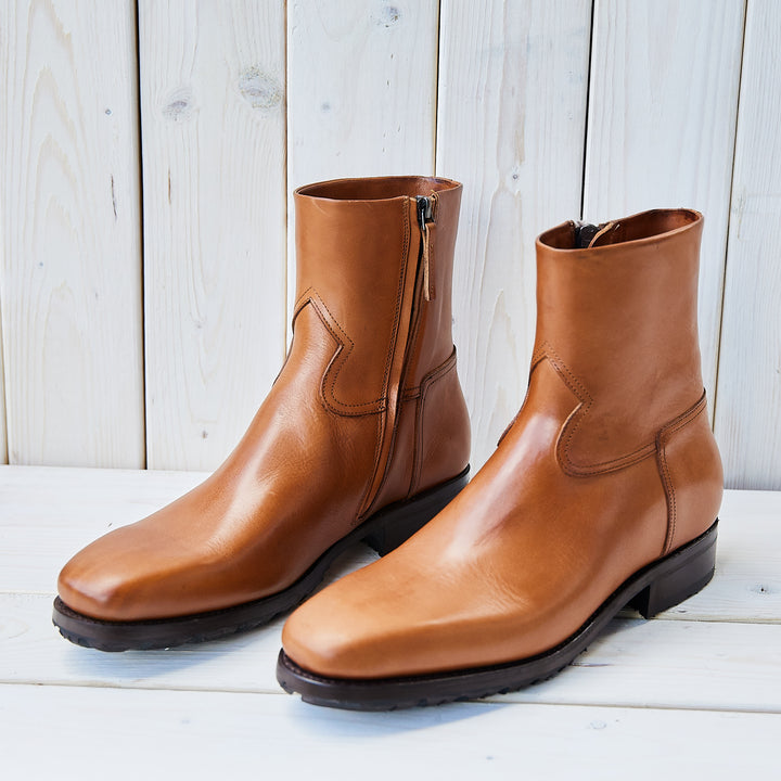 Oodoo Boots - ANTON - Cognac Tan Leather