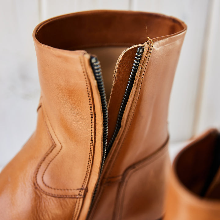 Oodoo Boots - ANTON - Cognac Tan Leather