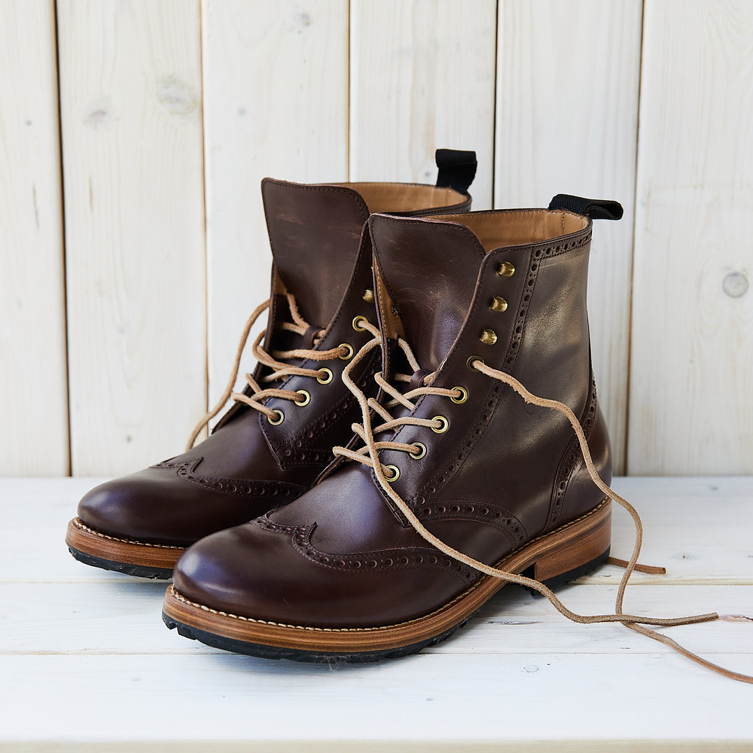 Oodoo Boots - SHELBY - Ebony Leather