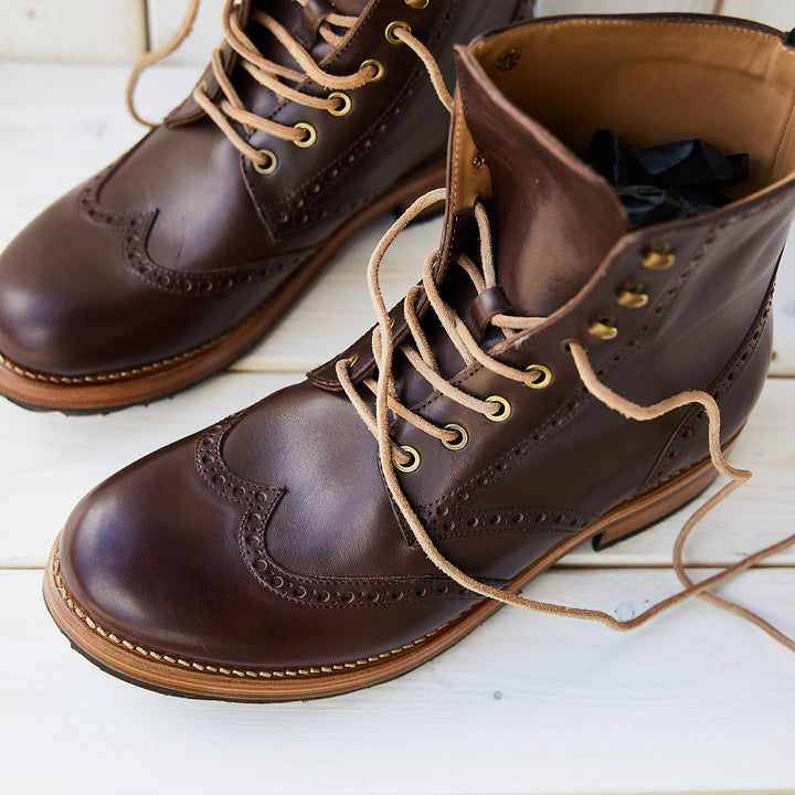 Oodoo Boots - SHELBY - Ebony Leather