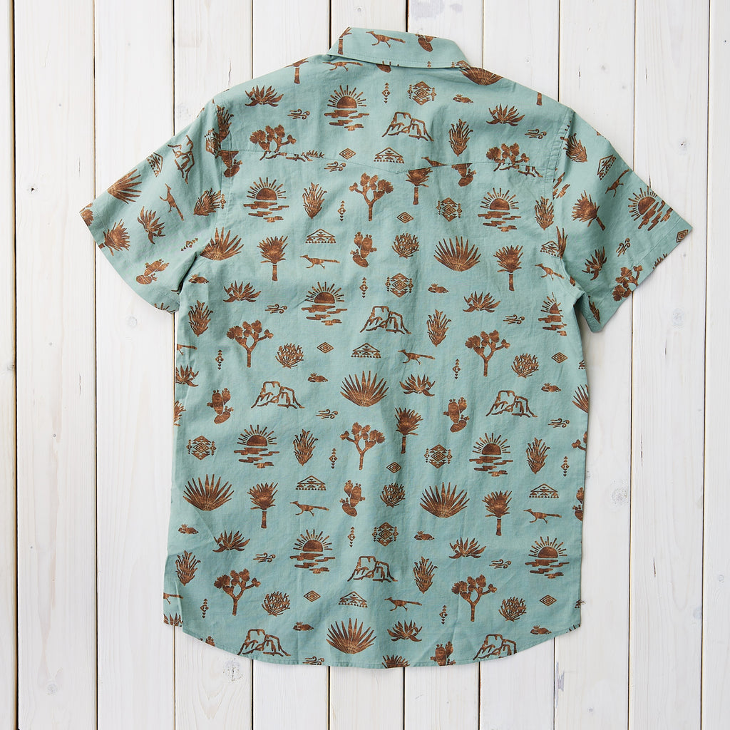 Pendleton - LARAMIE SHIRT SS YUCA VALLEY GREEN -