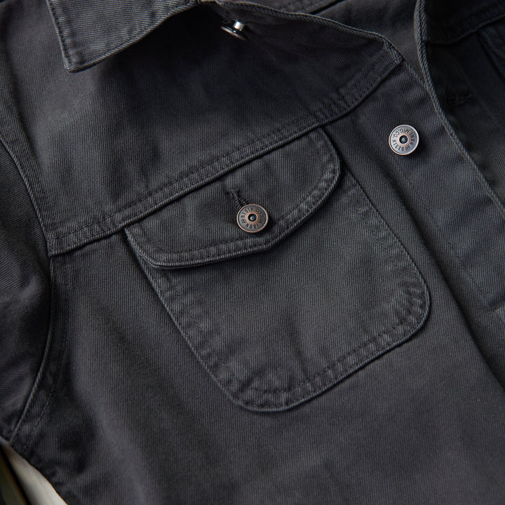 Iron & Resin - Sand Jacket - Charcoal Denim