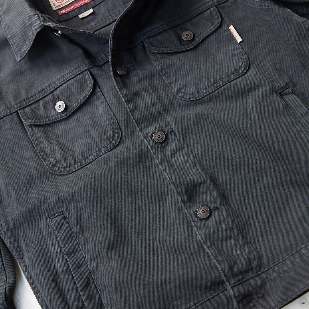 Iron & Resin - Sand Jacket - Charcoal Denim