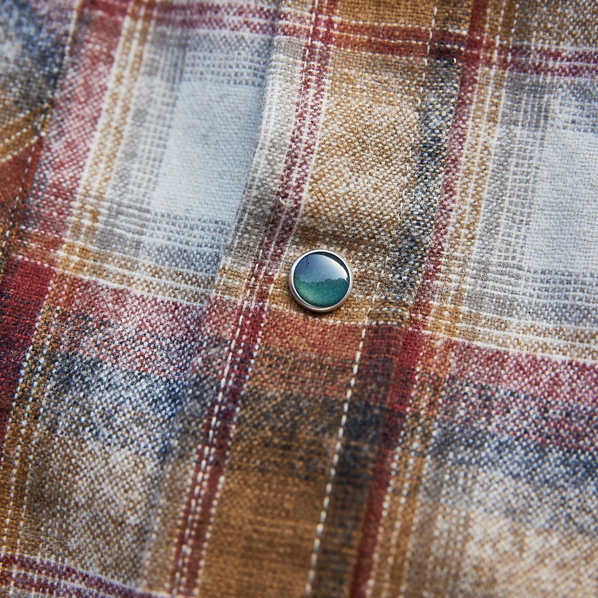Pendleton USA - Western Canyon Wool Shirt - Copper/Brown