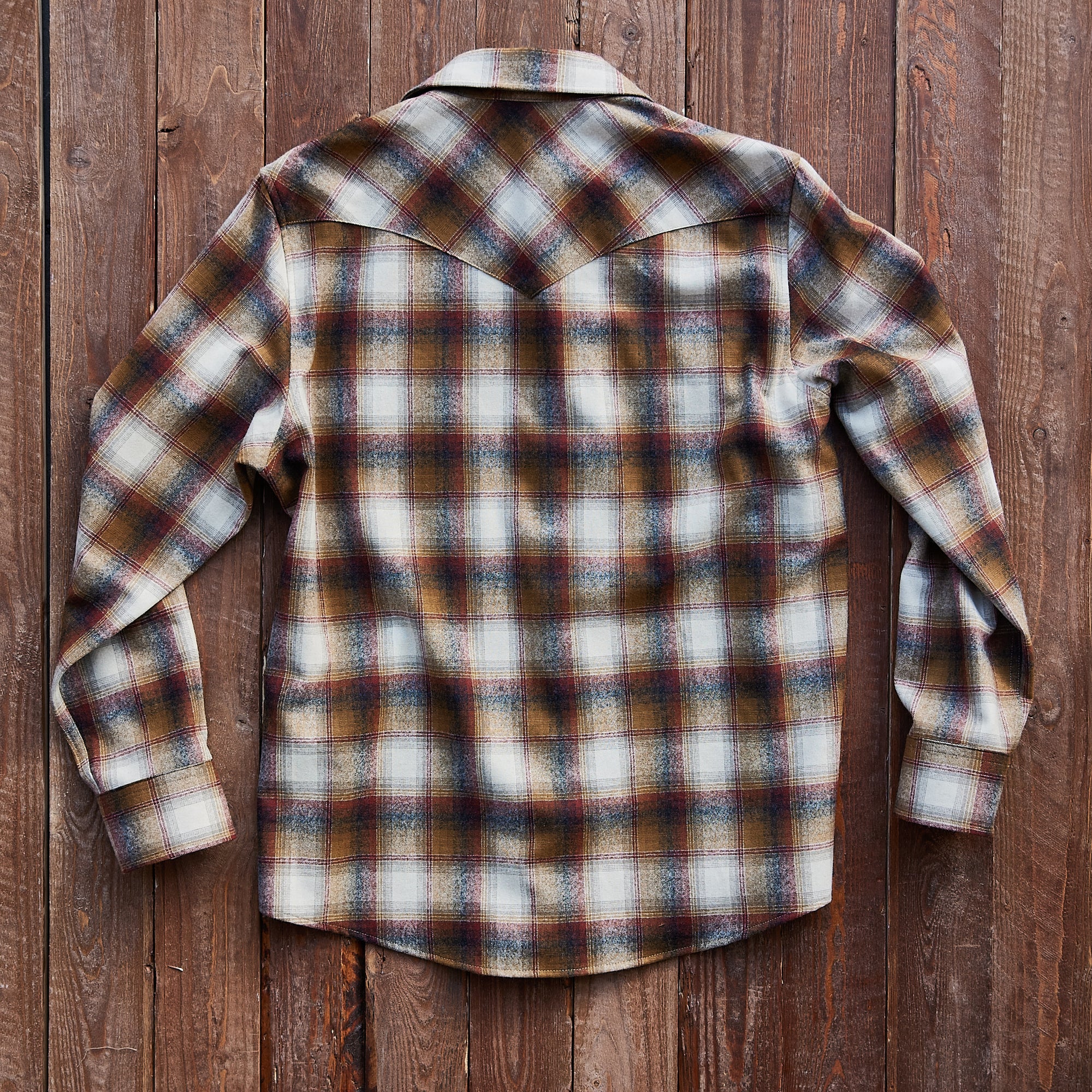 Pendleton USA - Western Canyon Wool Shirt - Copper/Brown