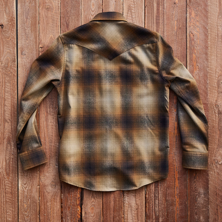 Pendleton USA - Western Canyon Wool Shirt - Brown/Ombre