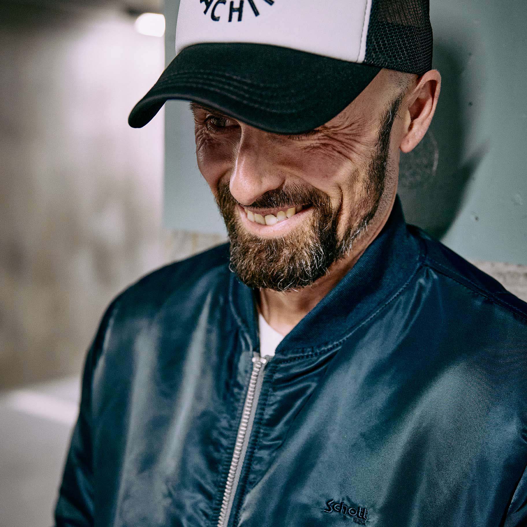 Schott nyc - flight jacket - petrol blue – Jake's Apparel