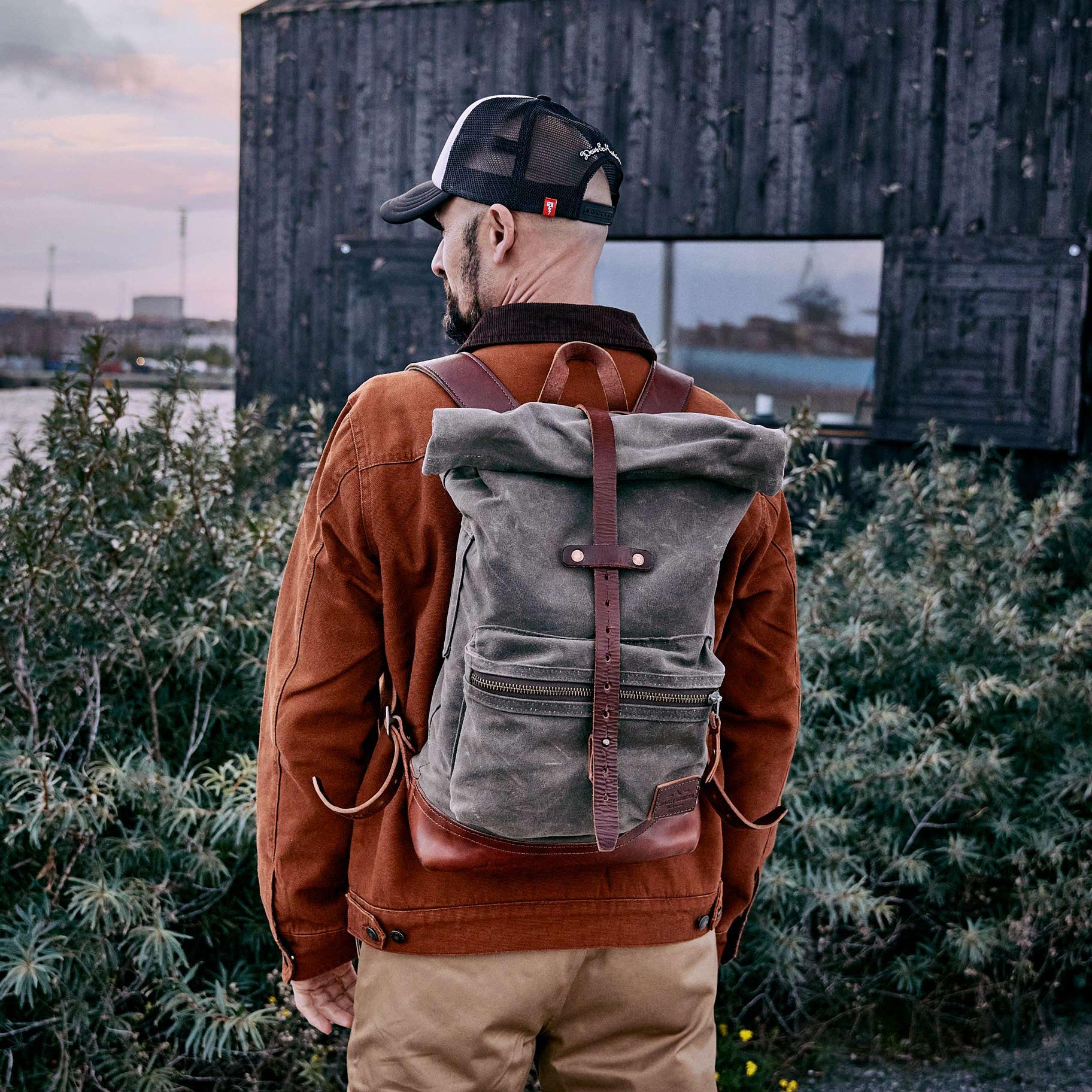 BRADLEY MOUNTAIN - The Biographer - backpack - green