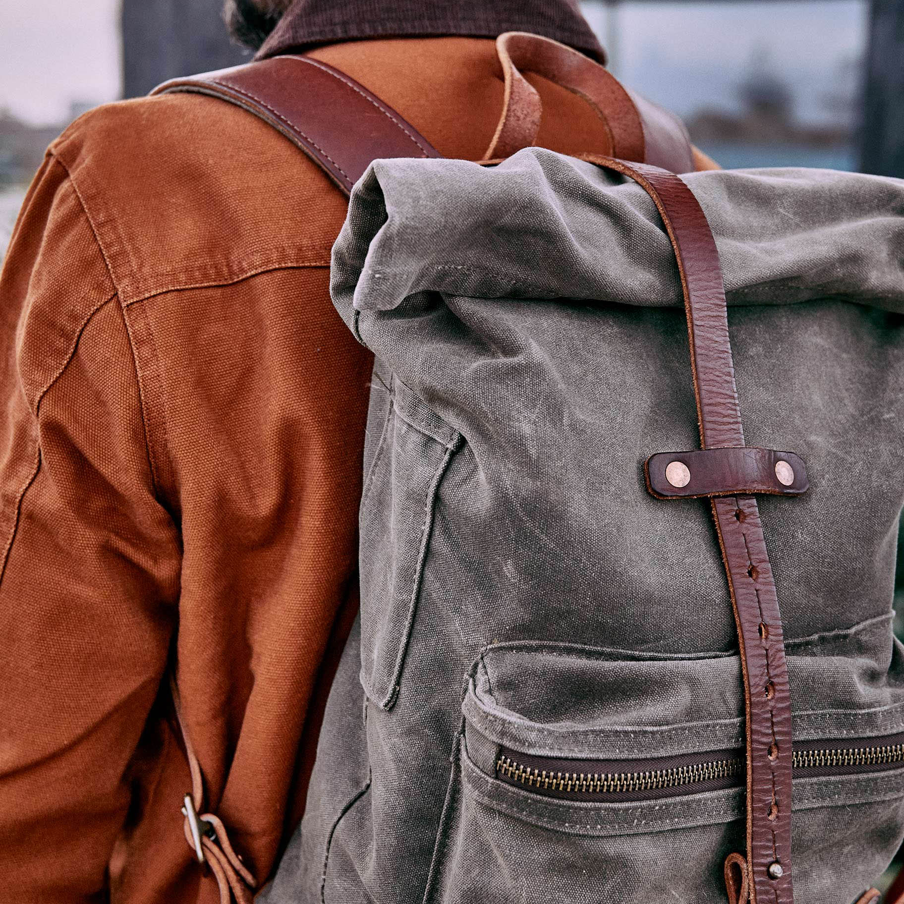 BRADLEY MOUNTAIN - The Biographer - backpack - green