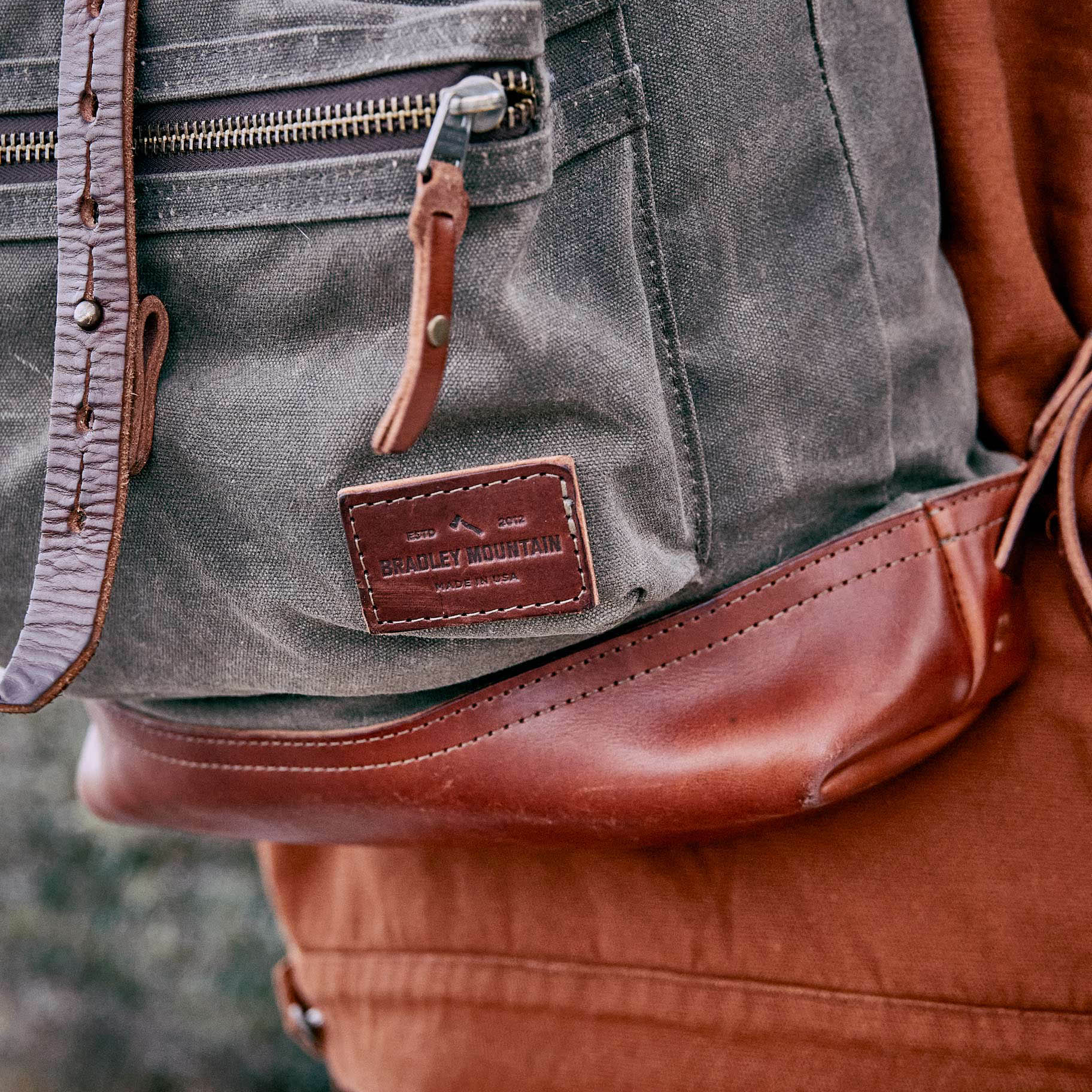 BRADLEY MOUNTAIN - The Biographer - backpack - green
