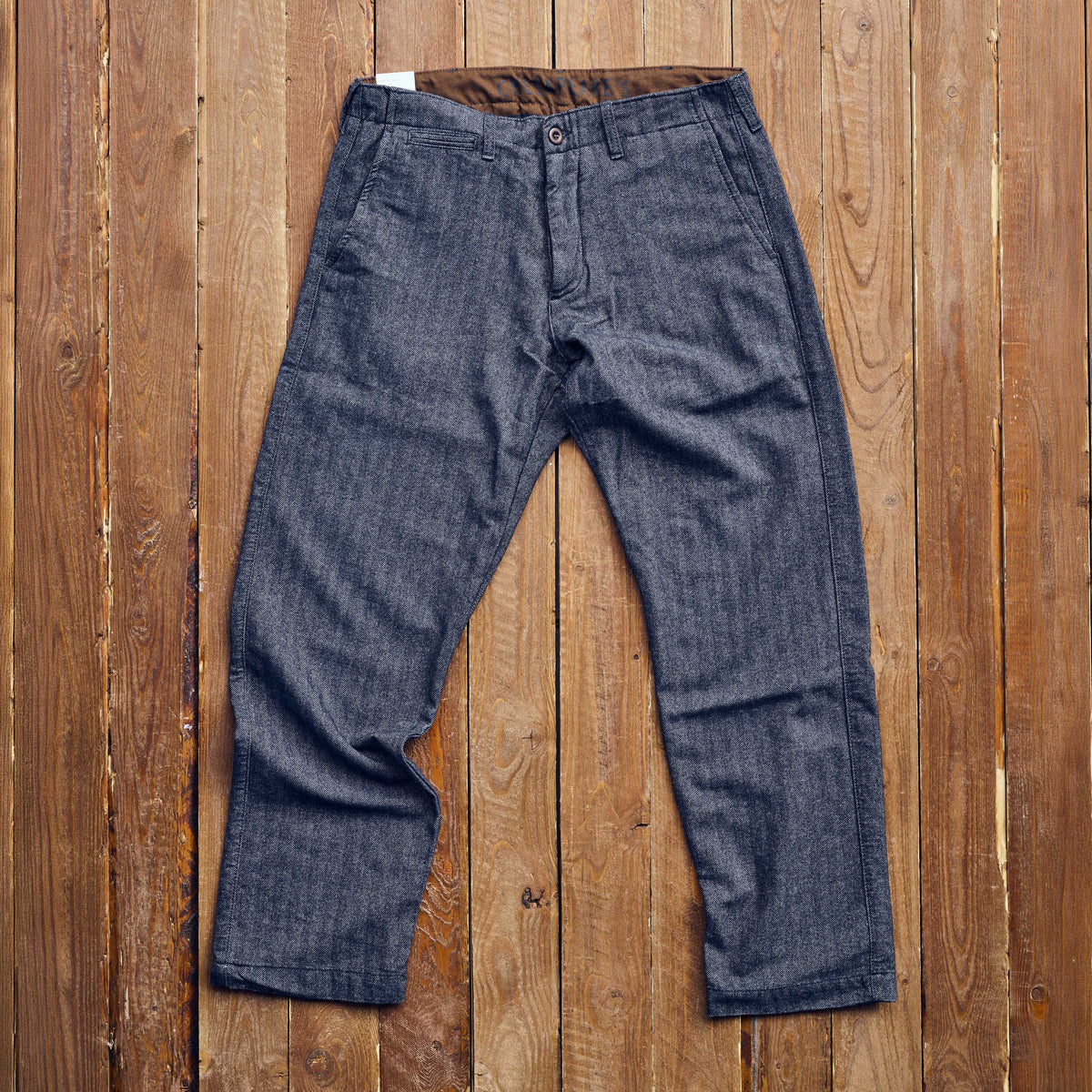 Chesapeakes - Wool Herringbone Chino