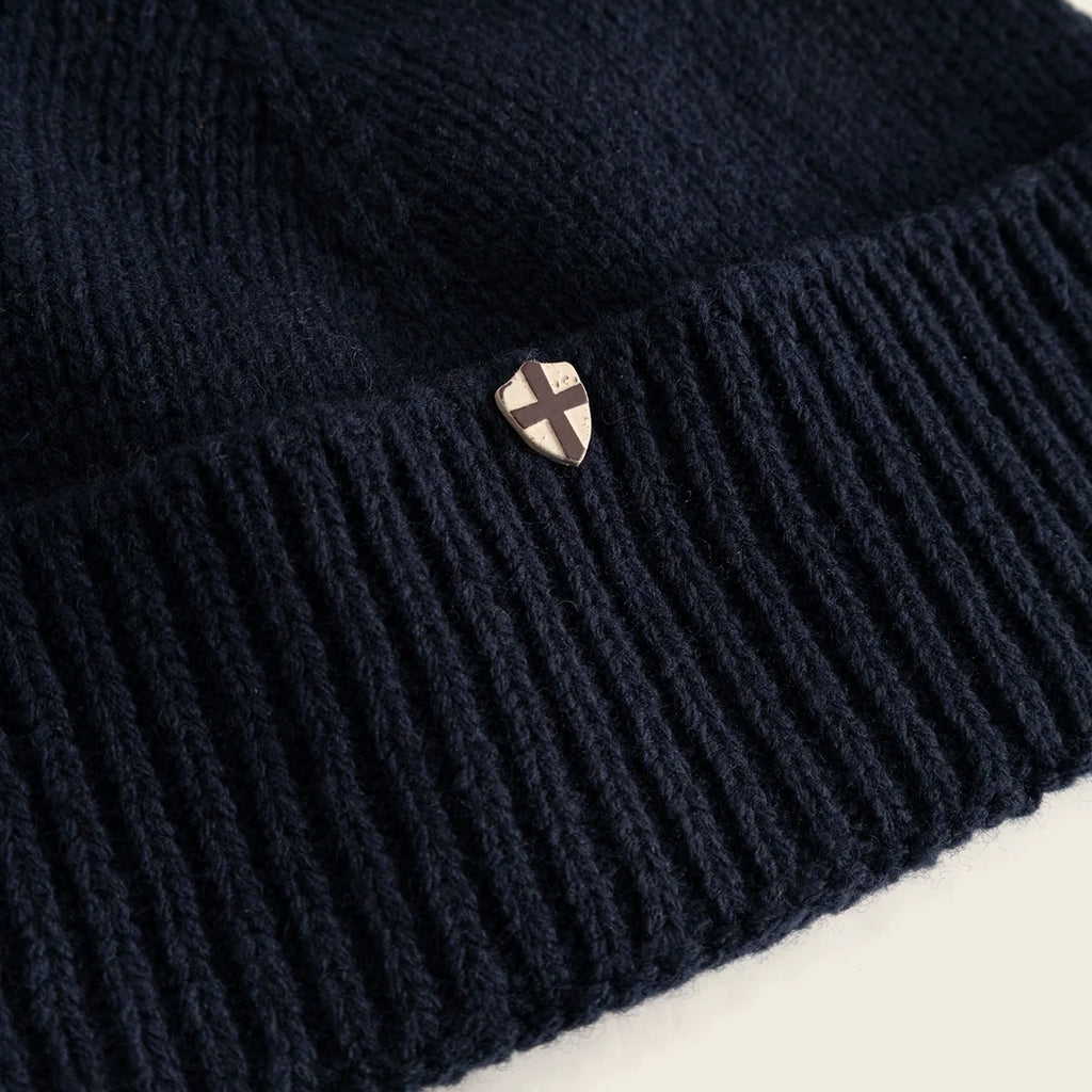 Blue de Genes - Wool Beanie - Navy