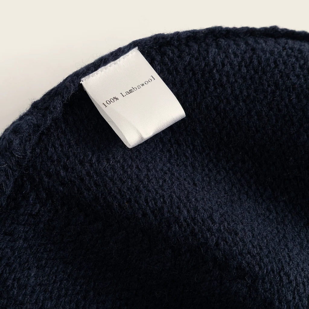Blue de Genes - Wool Beanie - Navy