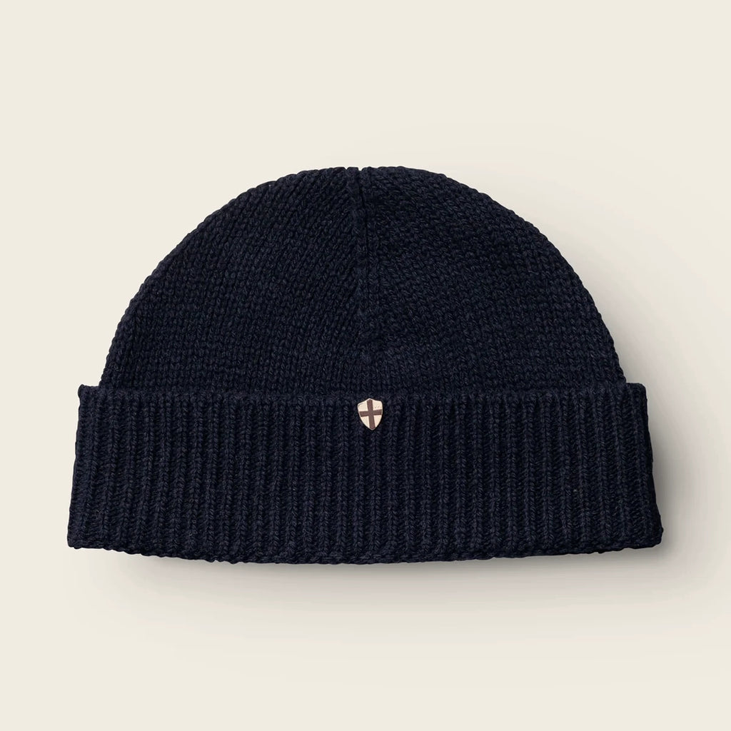 Blue de Genes - Wool Beanie - Navy