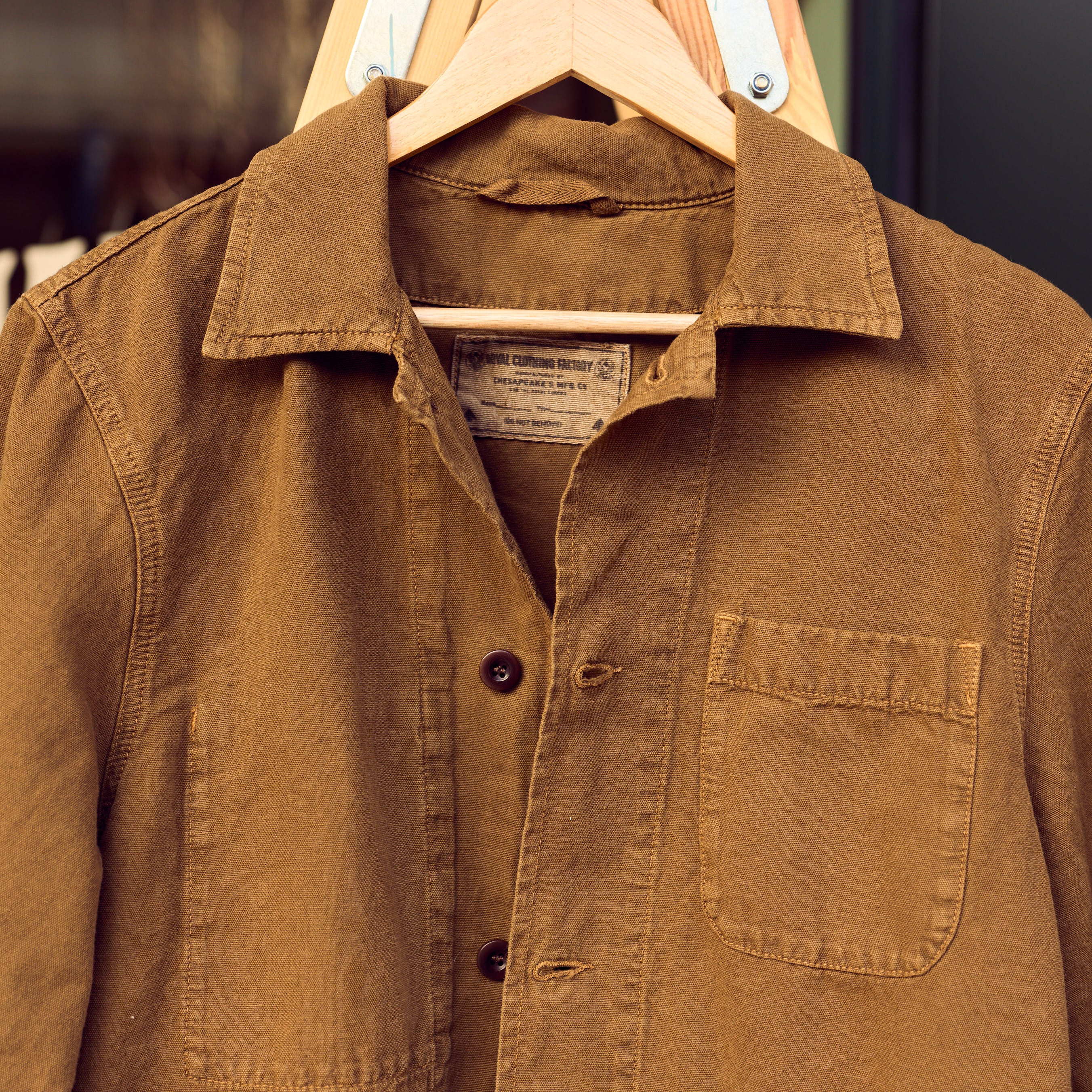 CHESAPEAKE'S - Overshirt - "St. Malo" - Brun