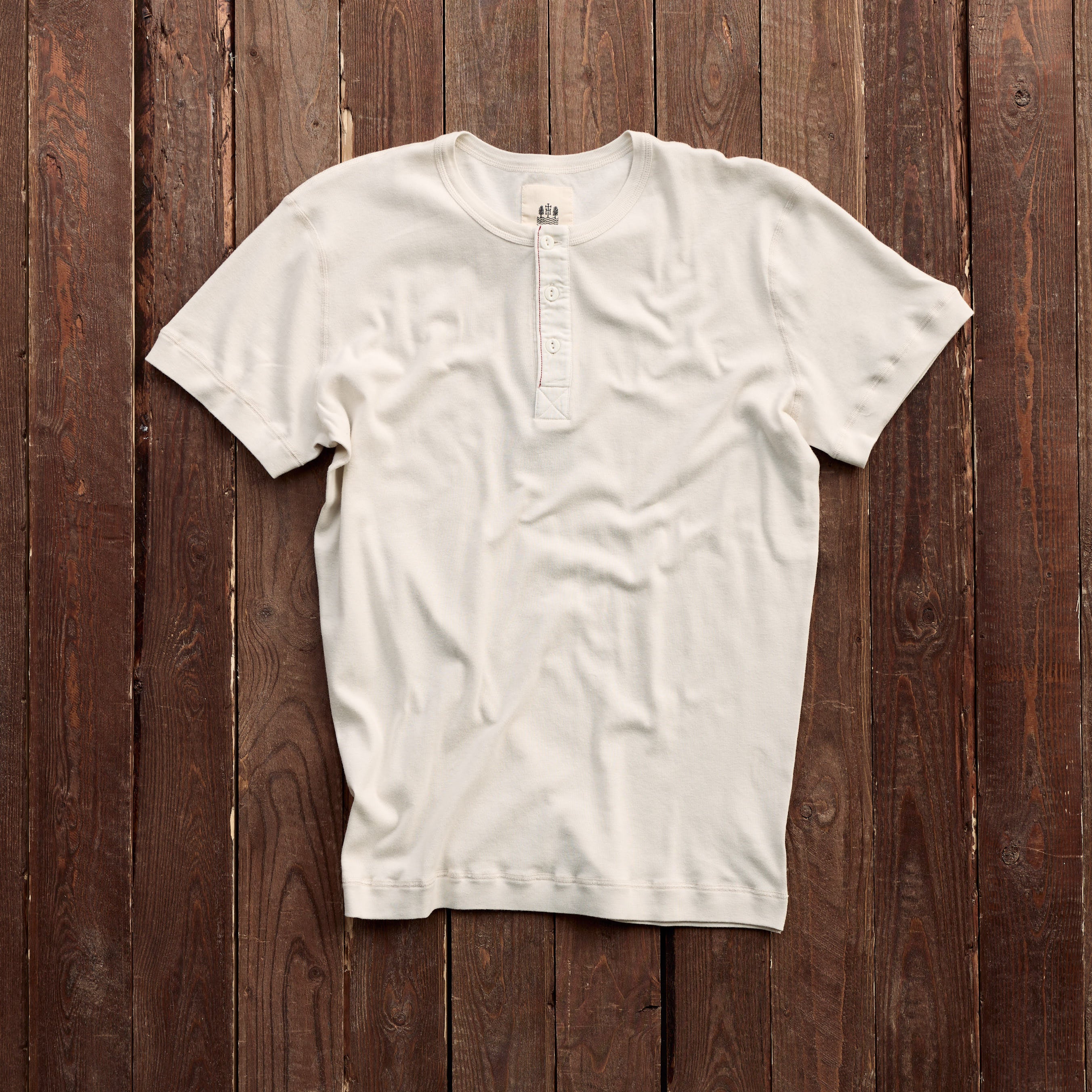 Hemen Biarritz - Henley Luzien SS - Hvid