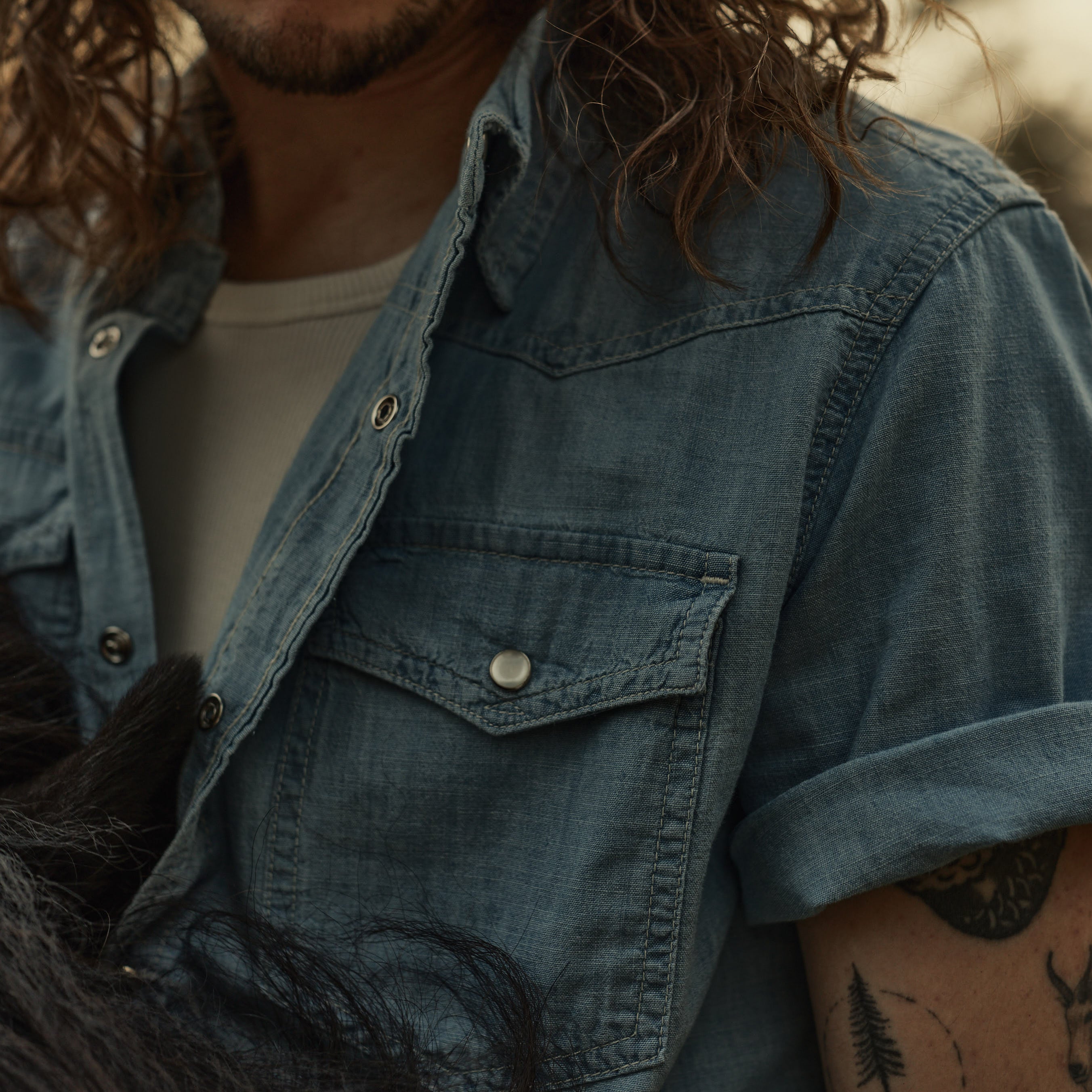 Iron and Resin - Badwater Chambray Shirt