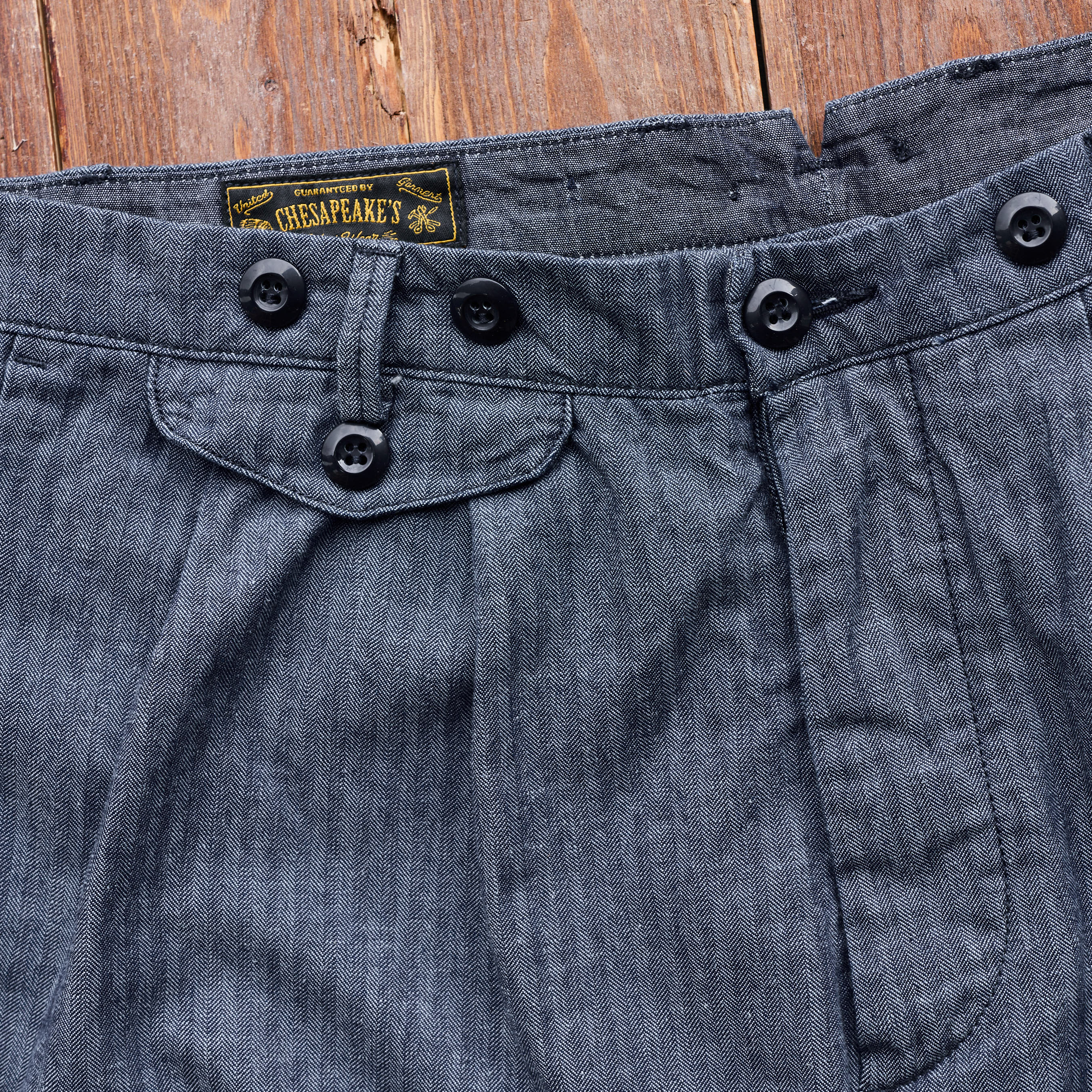 Chesapeakes - Putney Herringbone Trouser