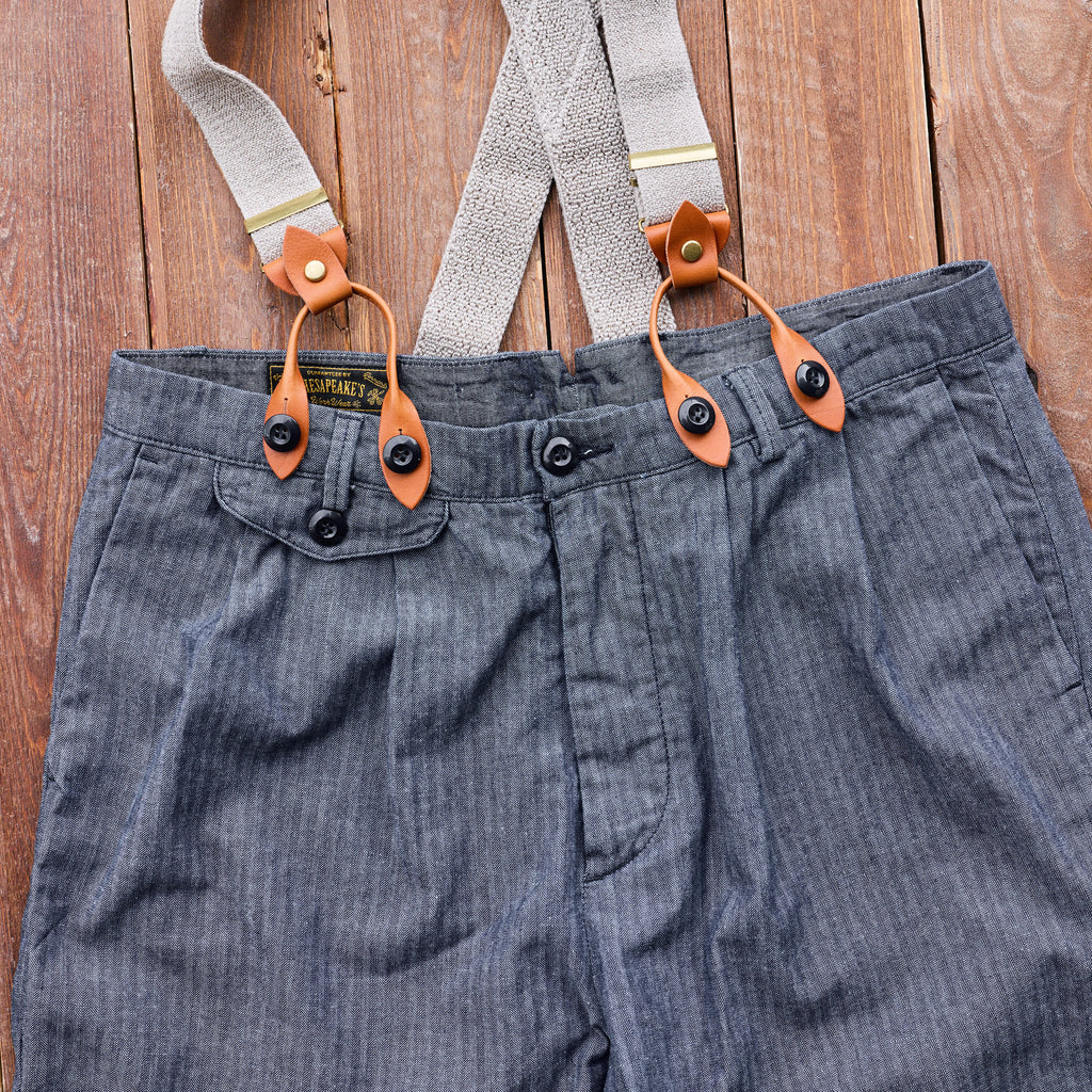 Chesapeakes - Putney Herringbone Trouser