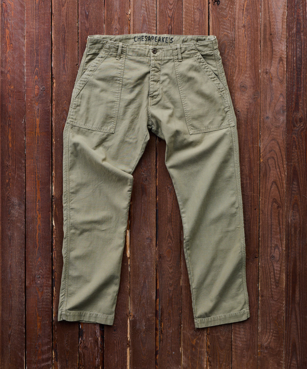 CHESAPEAKE'S - Fatigue Pants Degrasse - Green