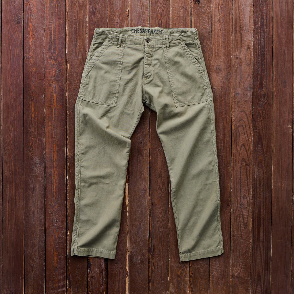 CHESAPEAKE'S - Fatigue Pants Degrasse - Green