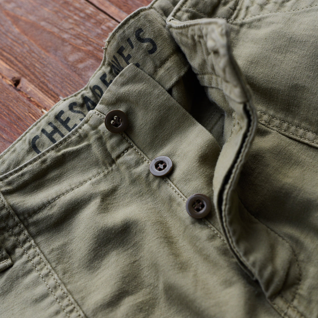 CHESAPEAKE'S - Fatigue Pants Degrasse - Green