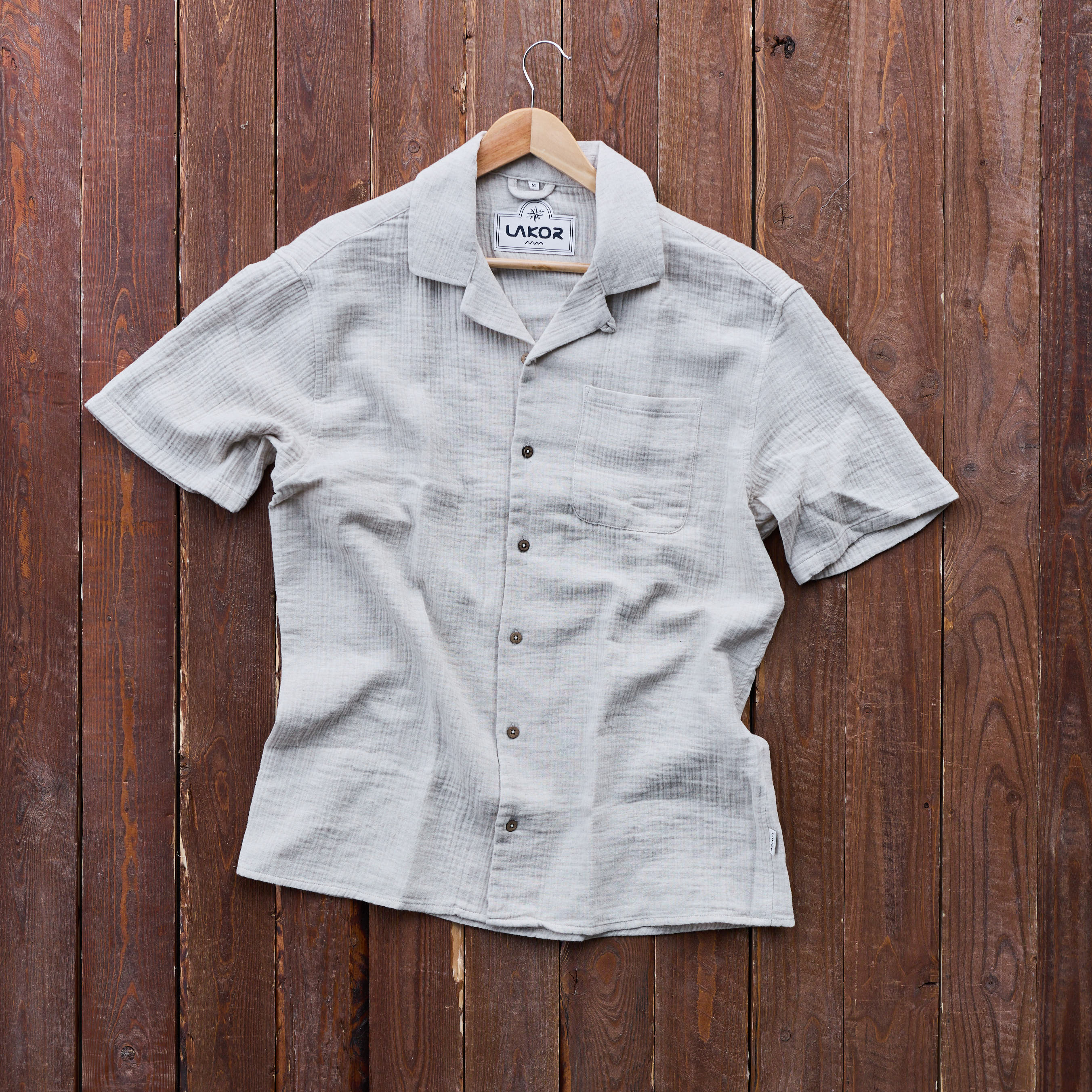 Lakor - Coastline Short Havanna - Rå-hvid