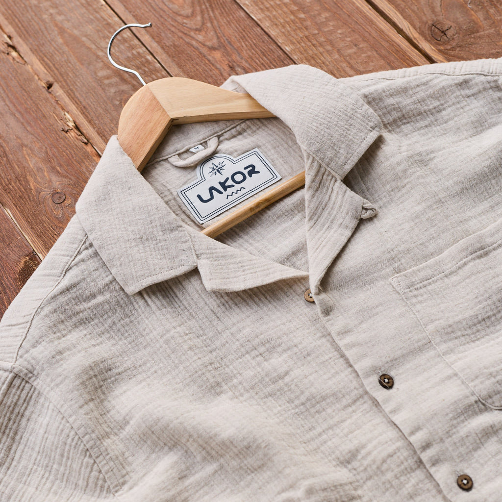 Lakor - Coastline Short Havanna - Rå-hvid