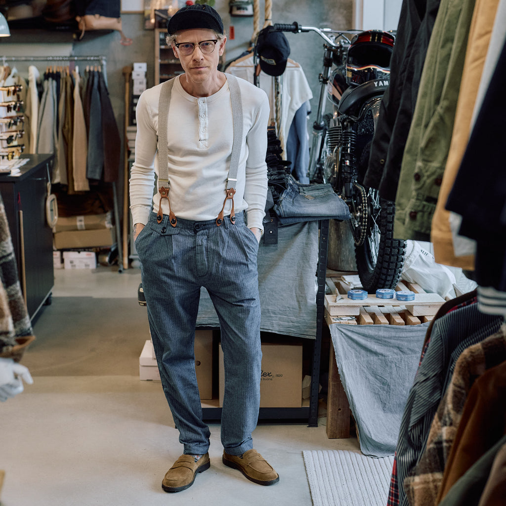 Chesapeakes - Putney Herringbone Trouser