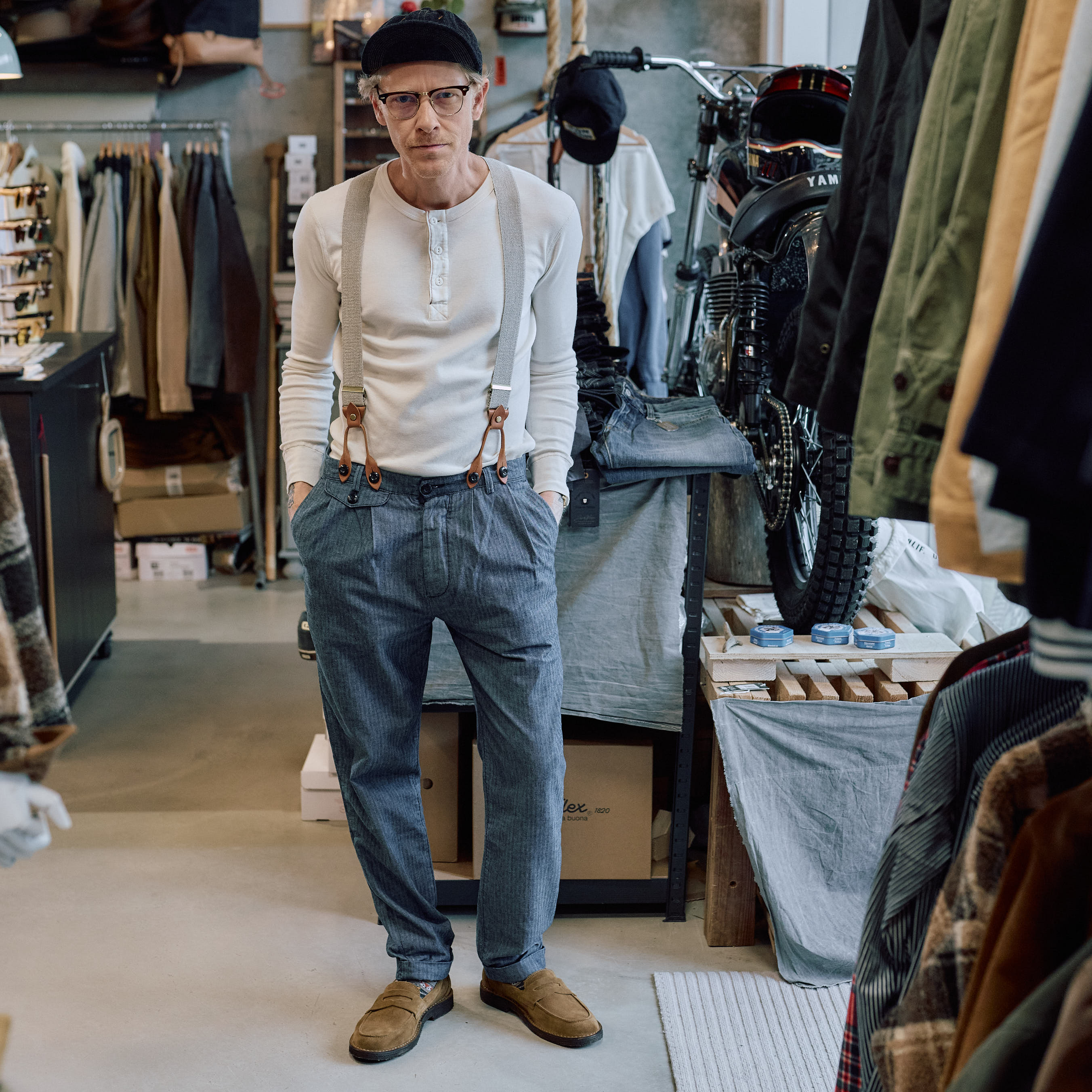 Chesapeakes - Putney Herringbone Trouser