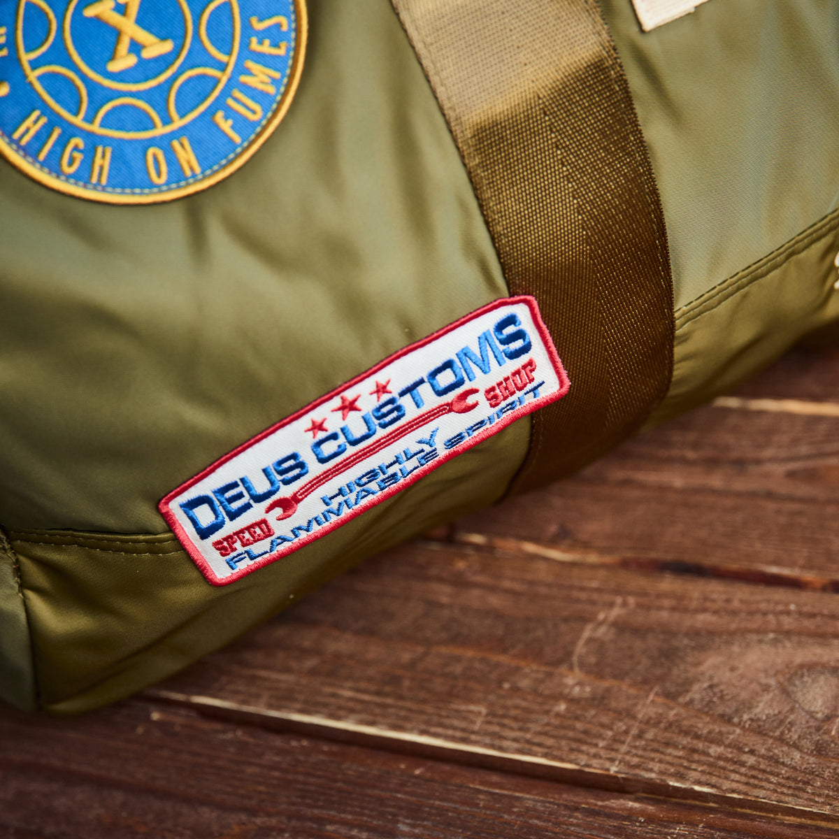 Deus Ex Machina - Monty Duffle Bag, Olive Green