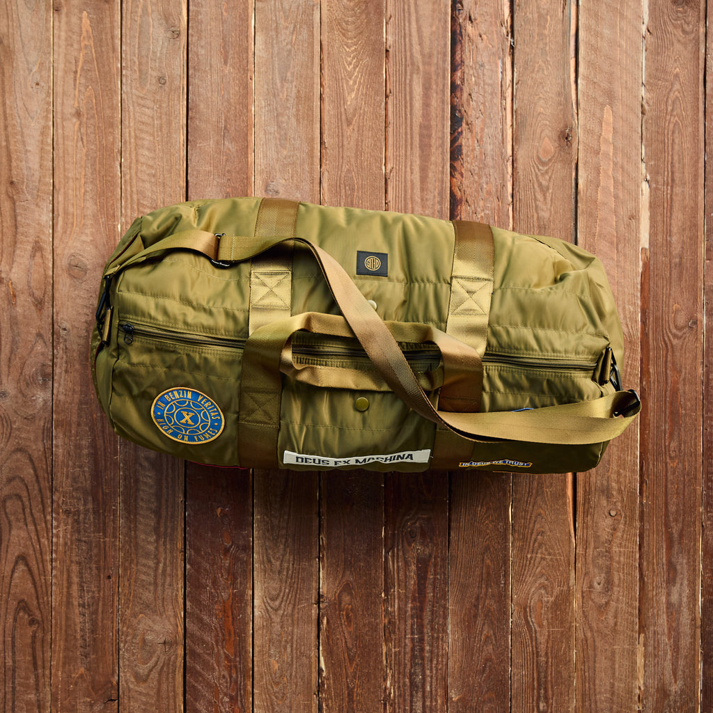 Deus Ex Machina - Monty Duffle Bag, Olive Green