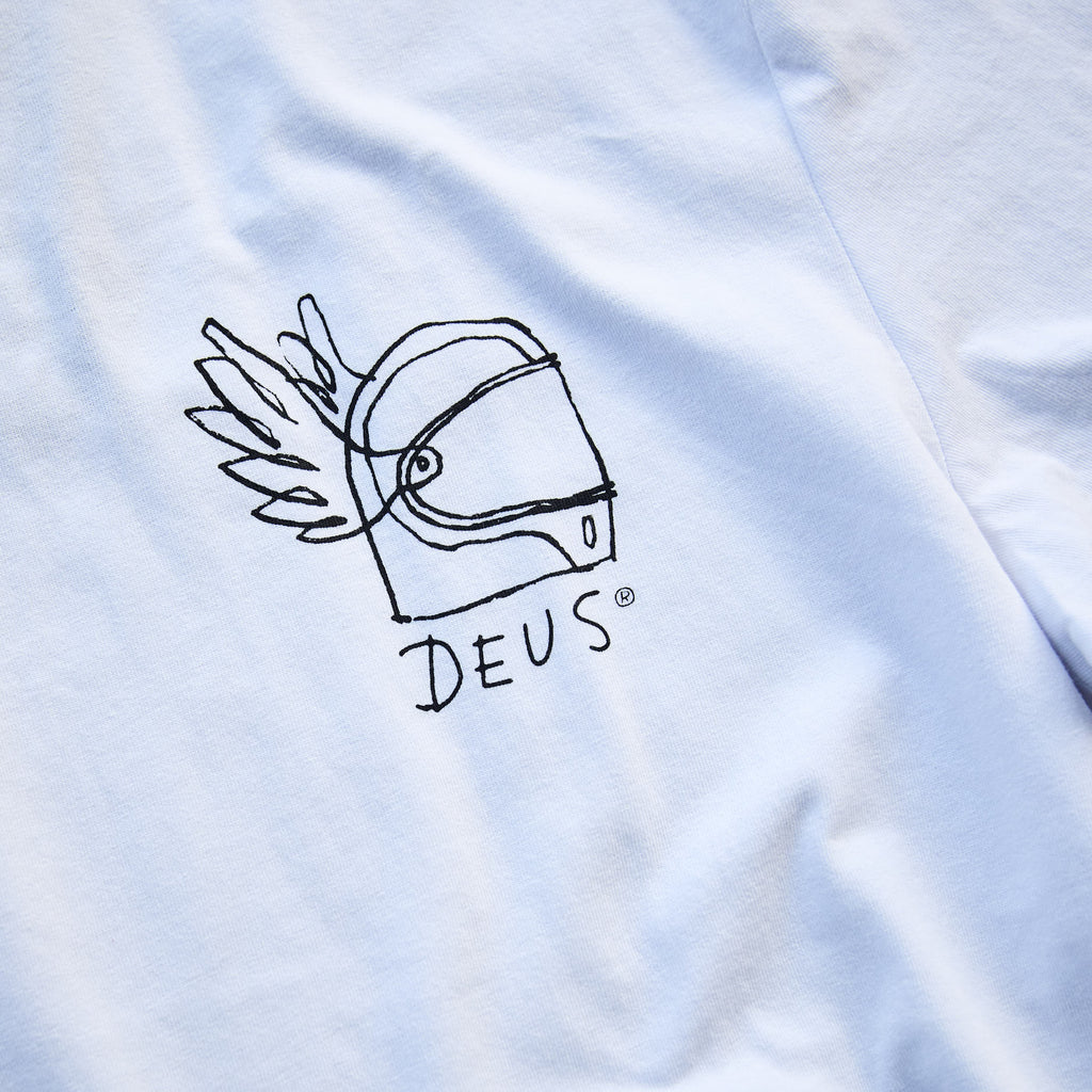 Deus Ex Machina - Harajuku Helmet Tee - White