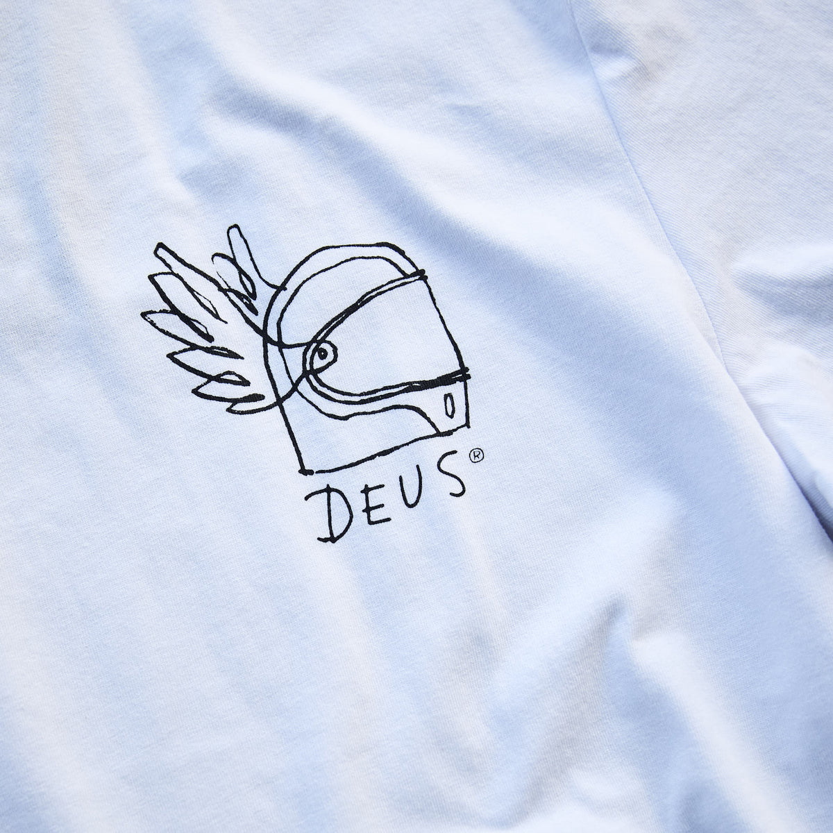 Deus Ex Machina - Harajuku Helmet Tee - White