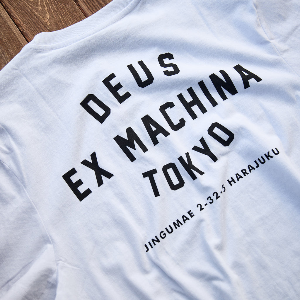 Deus Ex Machina - Harajuku Helmet Tee - White