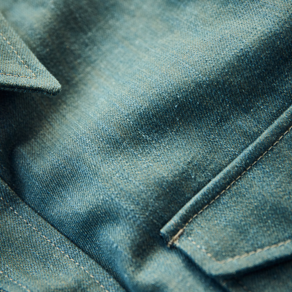 Captain Santors - Vintage Denim Shirt V1 - Teal