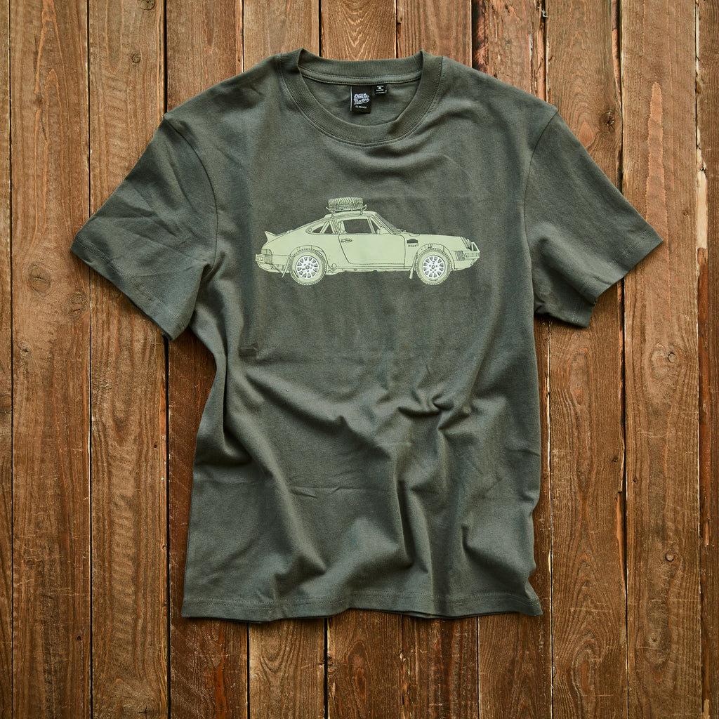 Deus Ex Machina - Park Tee - Forrest Green