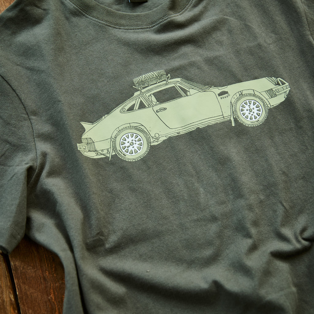Deus Ex Machina - Park Tee - Forrest Green