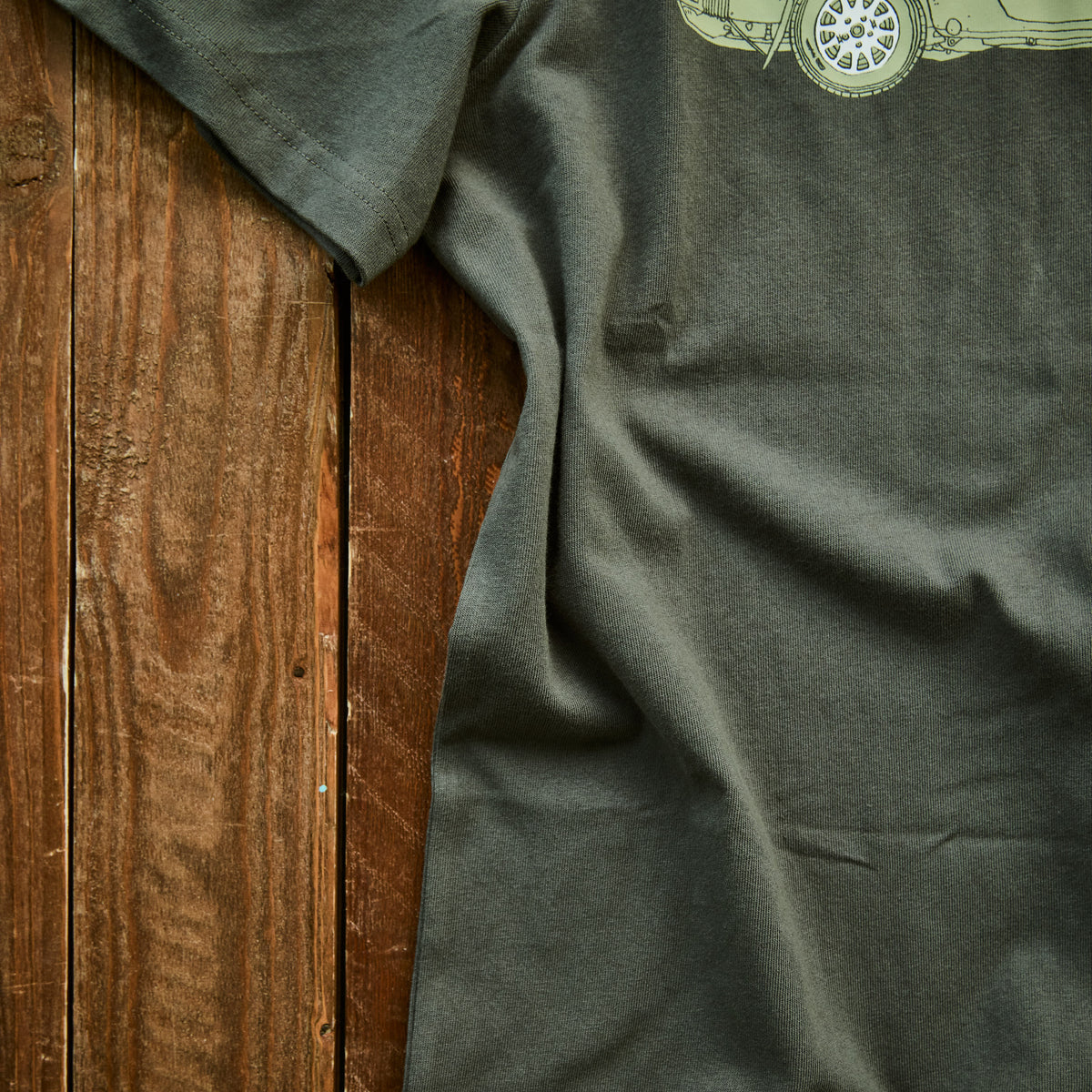 Deus Ex Machina - Park Tee - Forrest Green