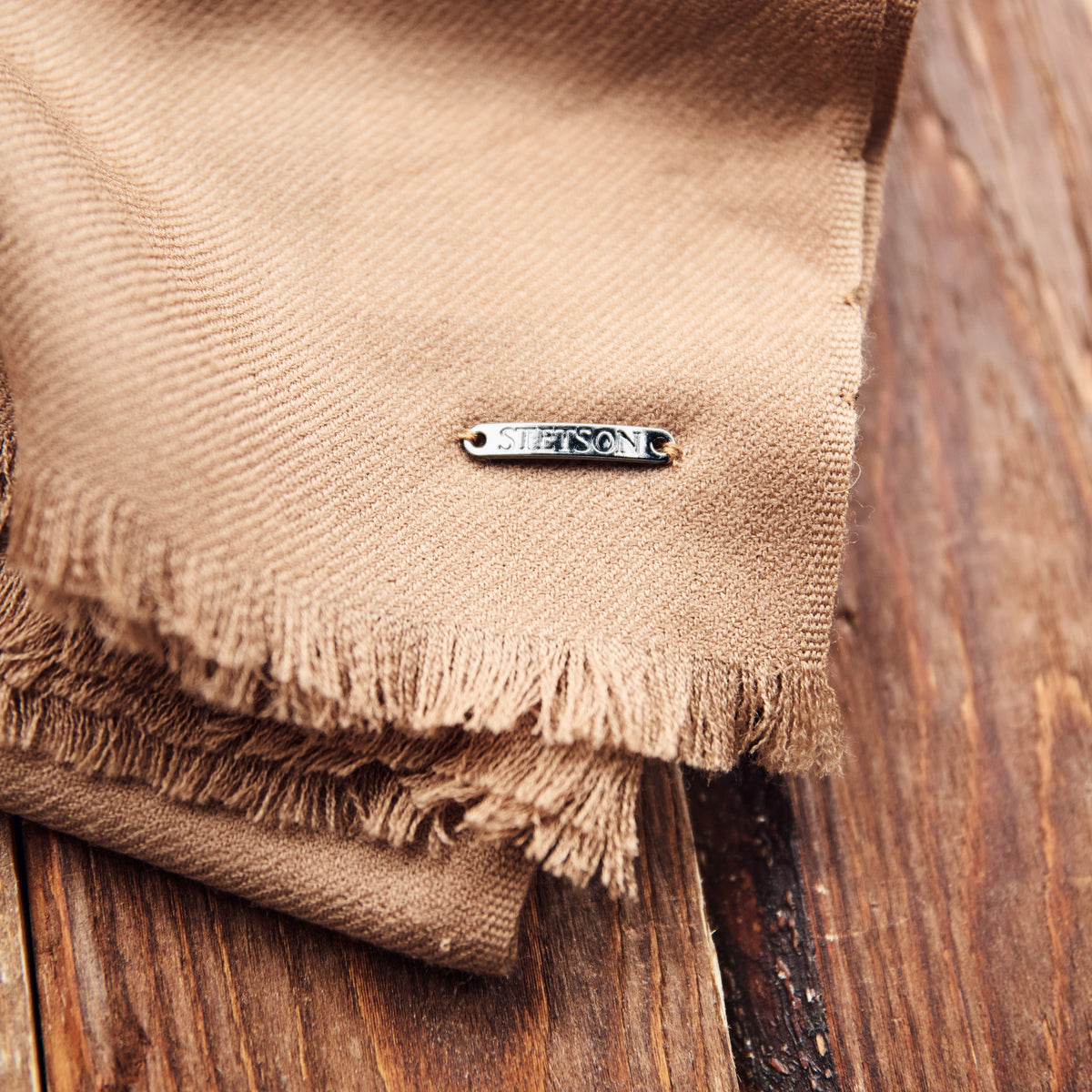Stetson - Halstørklæde - Scarf Wool - Brown