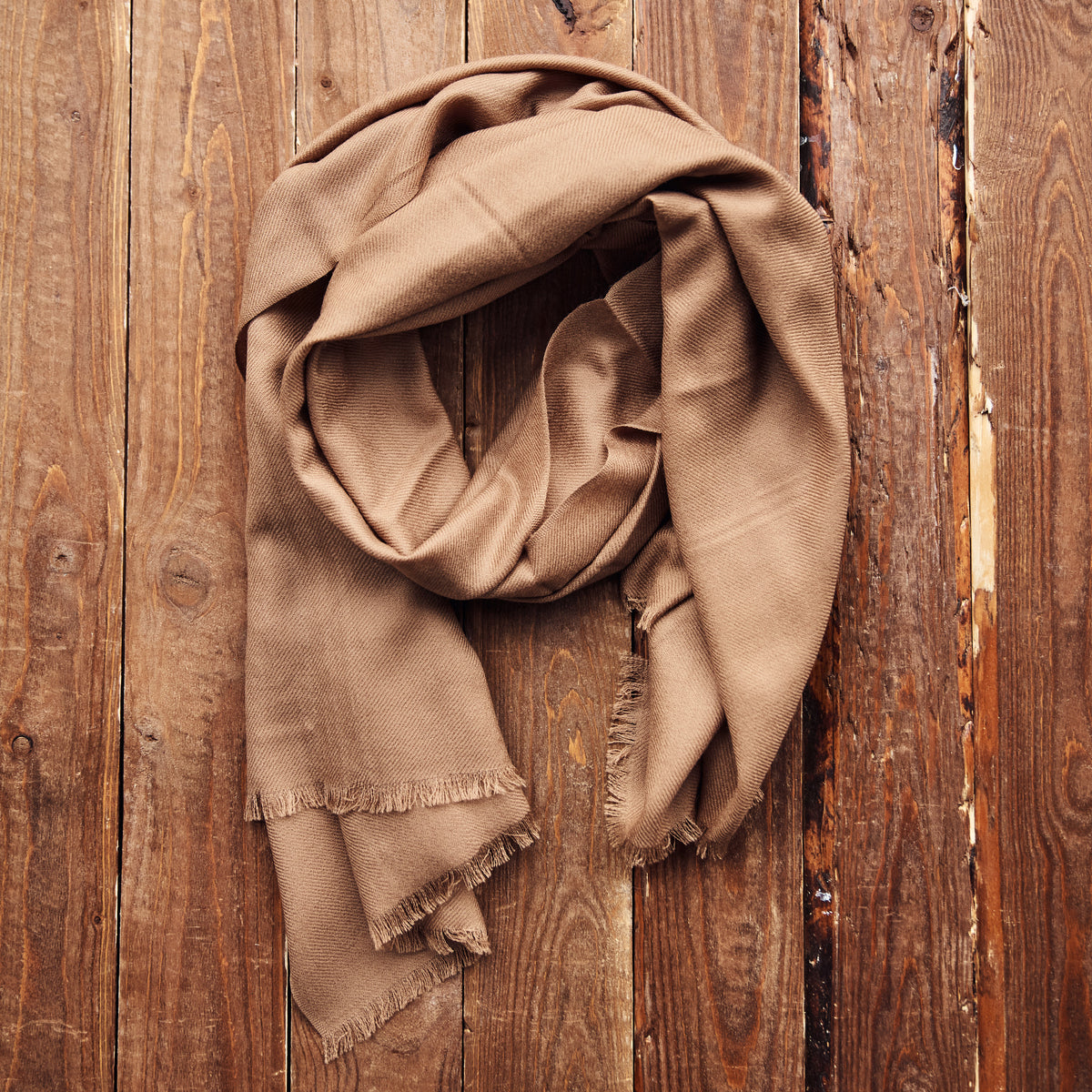 Stetson - Halstørklæde - Scarf Wool - Brown