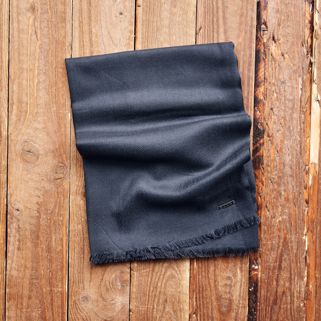 Stetson - Scarf - Wool Scarf - grey