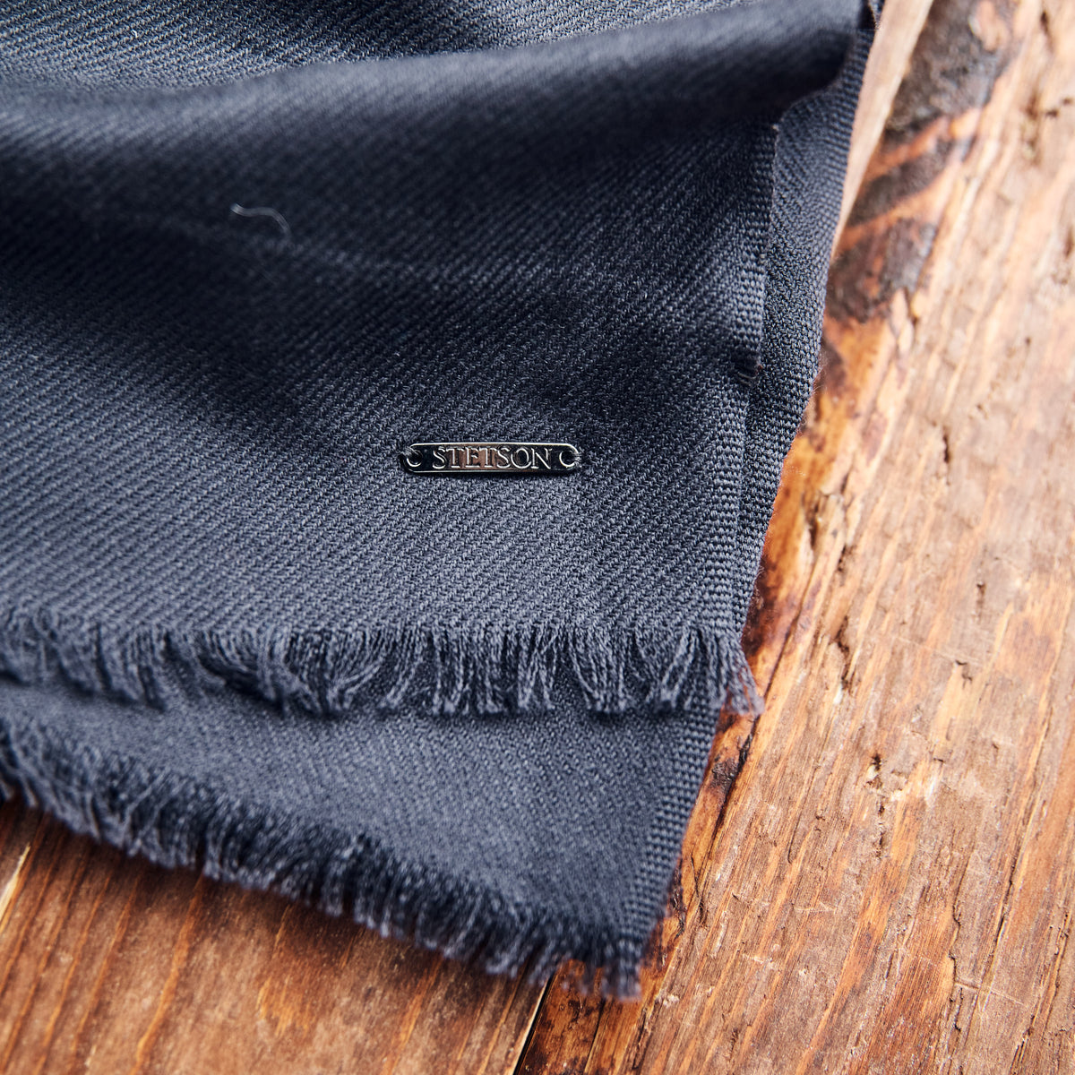 Stetson - Scarf - Wool Scarf - grey