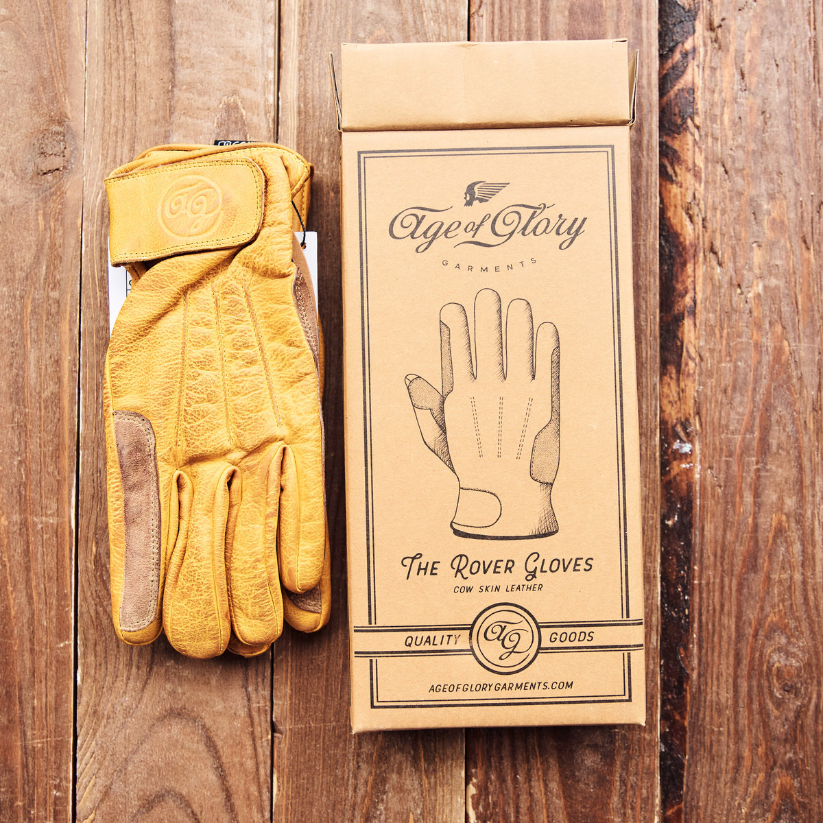 Age of Glory - Rover Gloves - Yellow