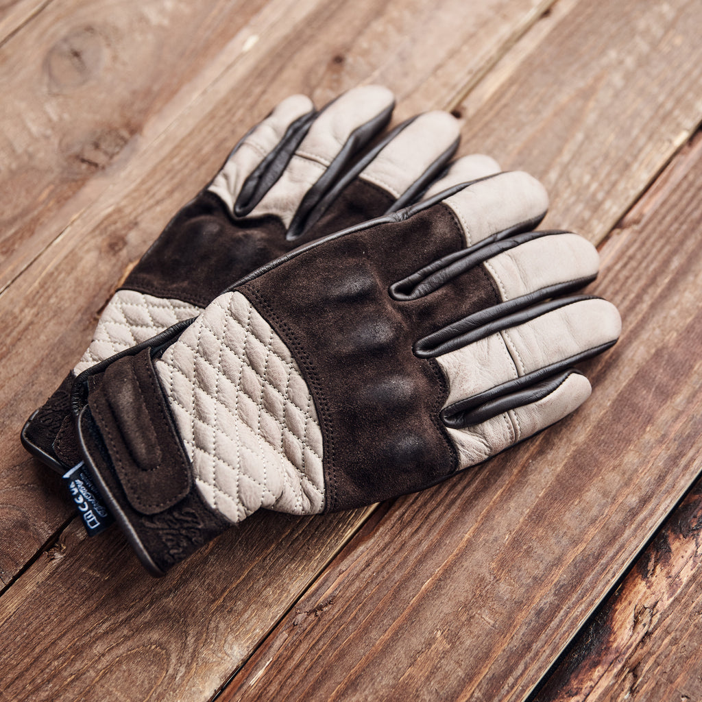 Age of Glory - Shifter Leather Gloves - Cream Brown