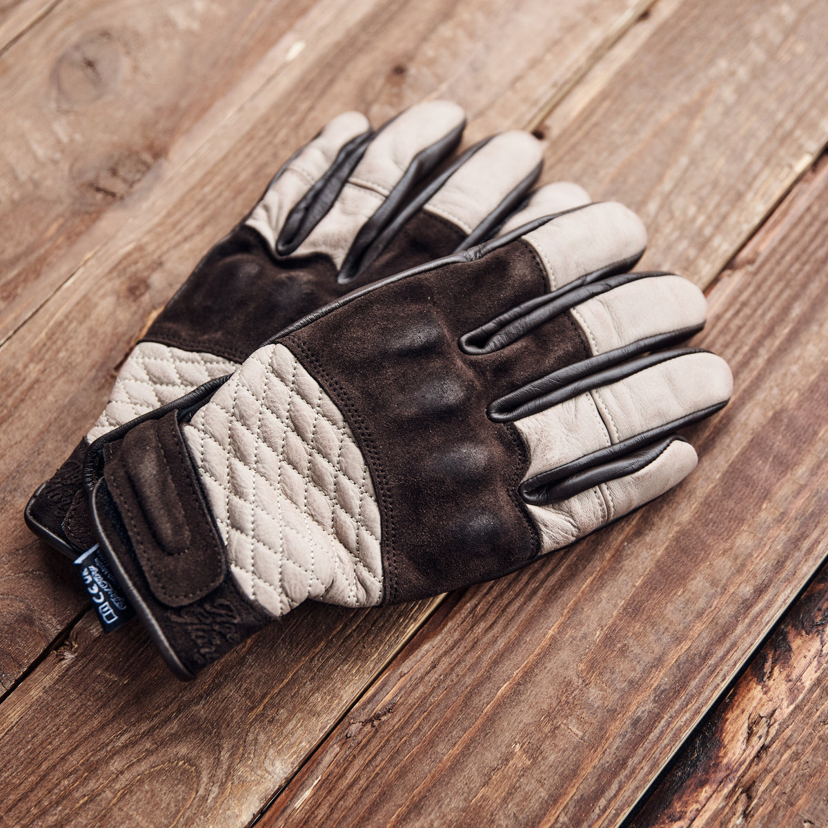 Age of Glory - Shifter Leather Gloves - Cream Brown