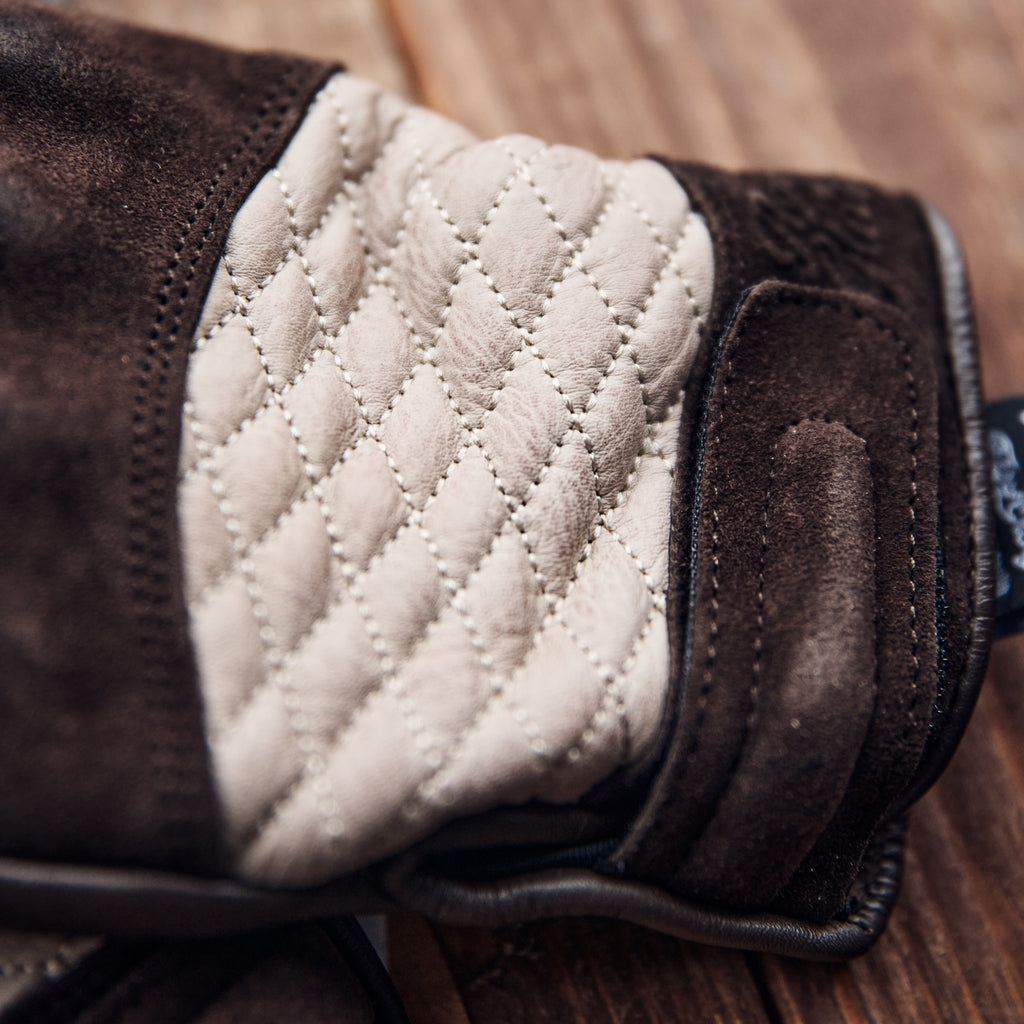 Age of Glory - Shifter Leather Gloves - Cream Brown