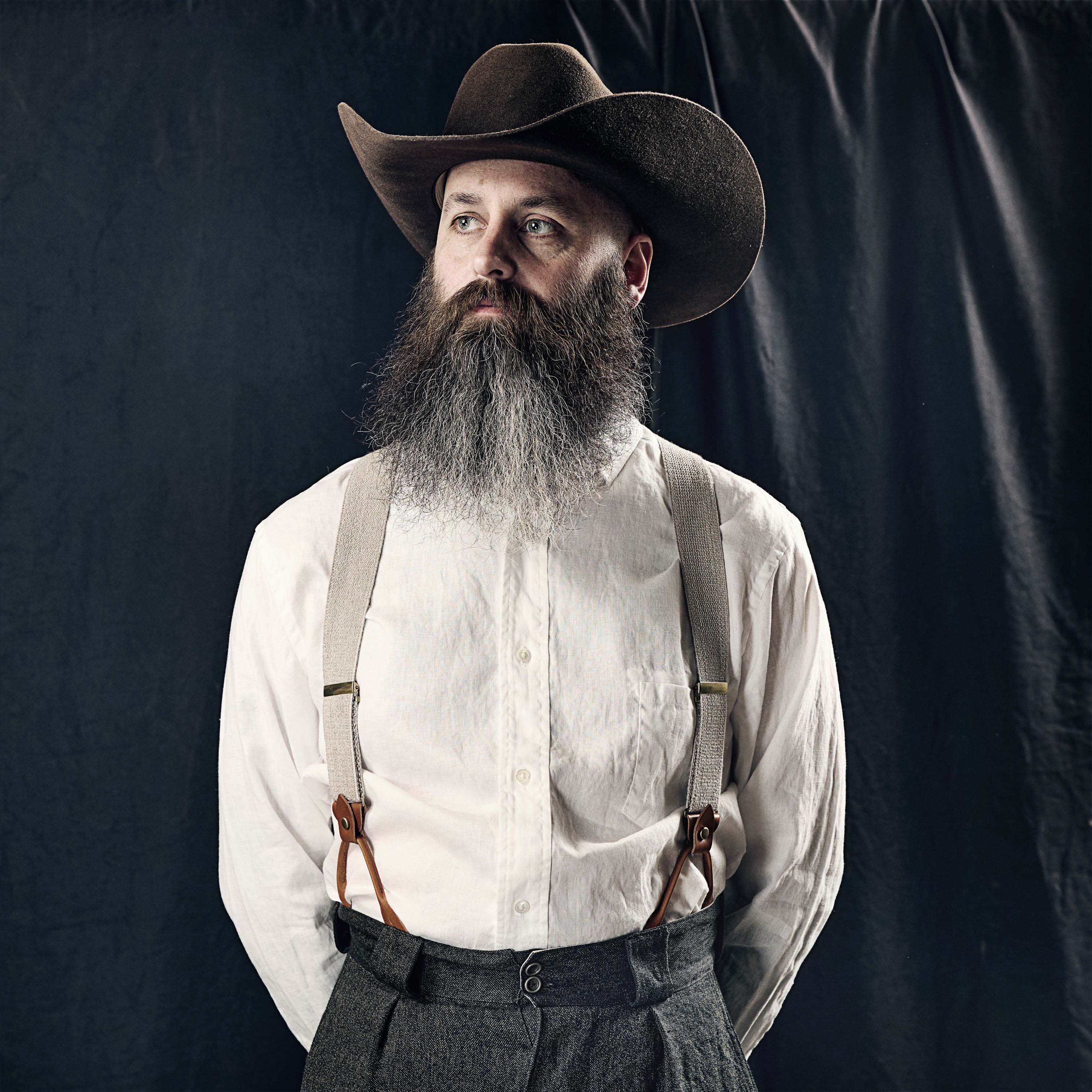 Nigel Cabourn - Utility Shirt Type 2 - Indigo Two-Tone